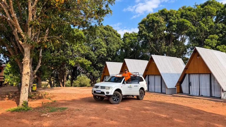 Chalés da Pousada Capim Dourado em Ponte Alta do Tocantins l Jalapão 4x4 Turismo e Aventura